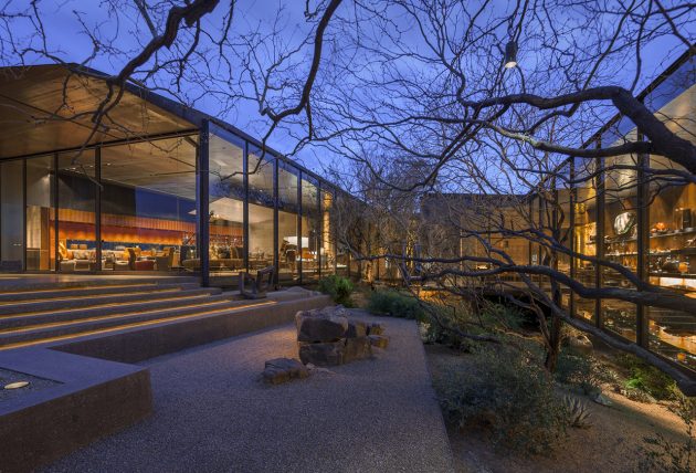 Desert Courtyard House by Wendell Burnette Architects in Scottsdale, Arizona