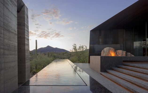 Desert Courtyard House by Wendell Burnette Architects in Scottsdale, Arizona