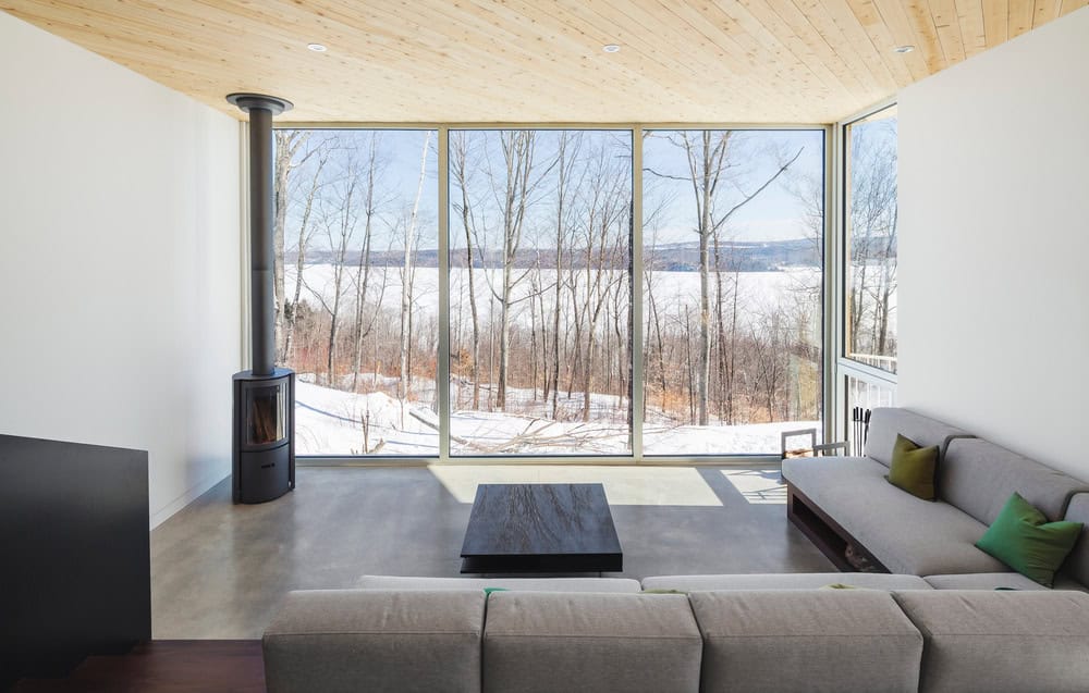 Nook Residence by MU Architecture in Mansonville, Canada Nook Residence by MU Architecture in Mansonville, Canada