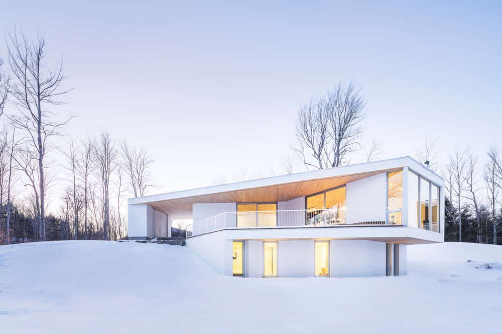 Nook Residence by MU Architecture in Mansonville, Canada Nook Residence by MU Architecture in Mansonville, Canada