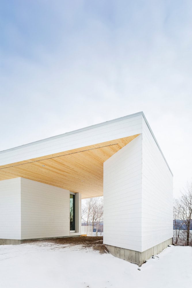 Nook Residence by MU Architecture in Mansonville, Canada Nook Residence by MU Architecture in Mansonville, Canada