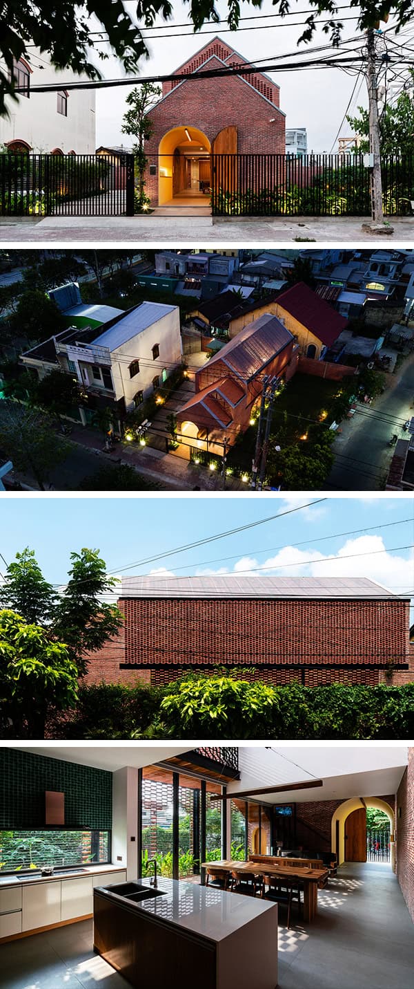 Oldmeetsnew House by Block Architects in Tar Vinh, Vietnam