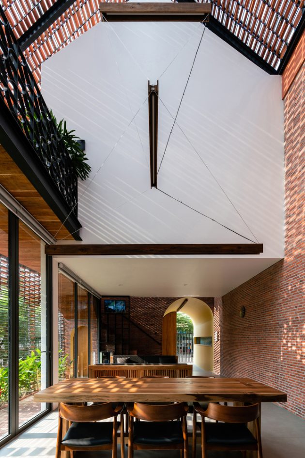Oldmeetsnew House by Block Architects in Tar Vinh, Vietnam