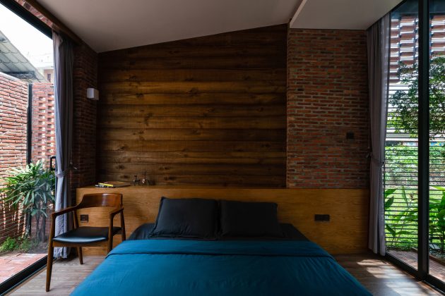 Oldmeetsnew House by Block Architects in Tar Vinh, Vietnam