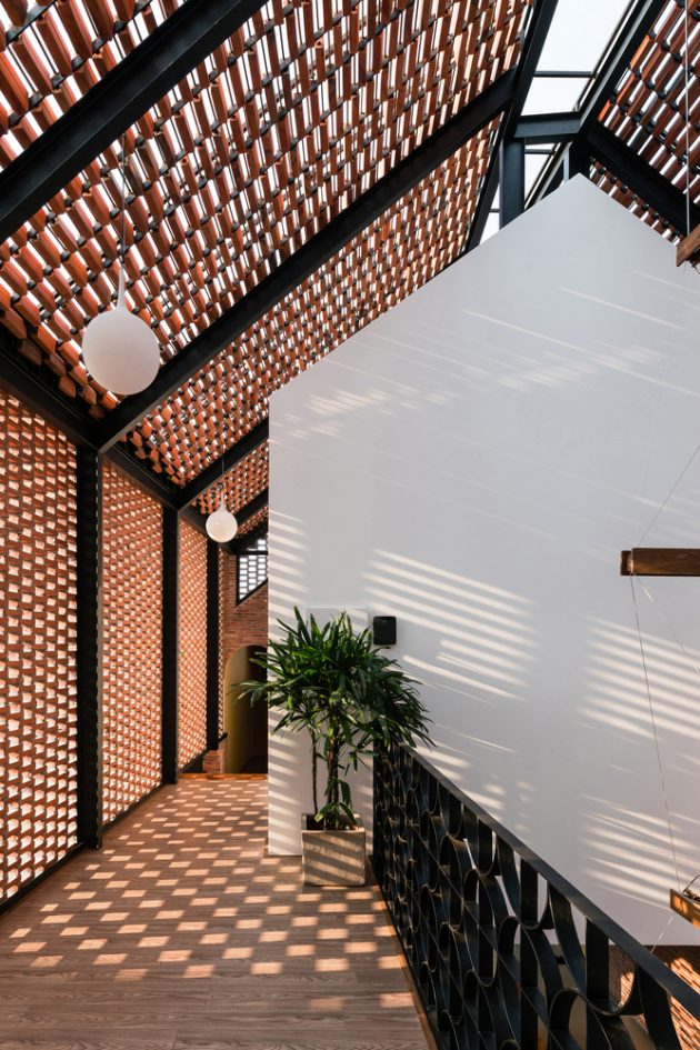 Oldmeetsnew House by Block Architects in Tar Vinh, Vietnam