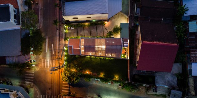 Oldmeetsnew House by Block Architects in Tar Vinh, Vietnam