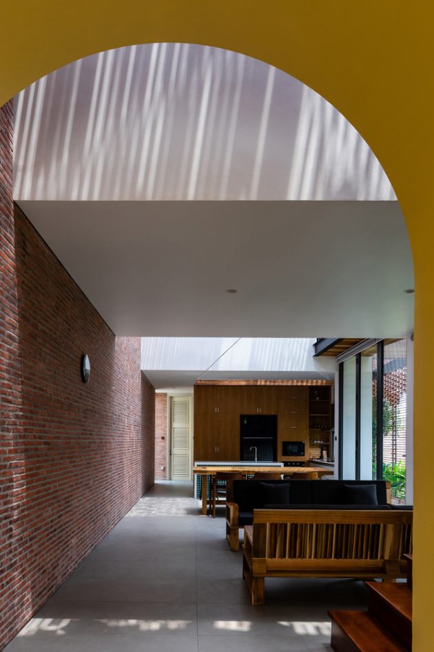 Oldmeetsnew House by Block Architects in Tar Vinh, Vietnam