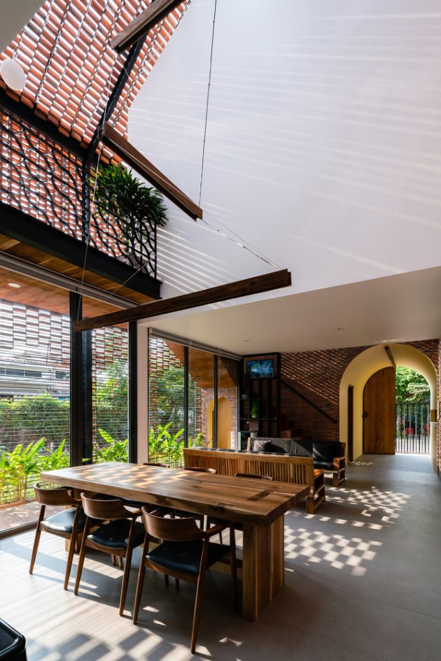 Oldmeetsnew House by Block Architects in Tar Vinh, Vietnam