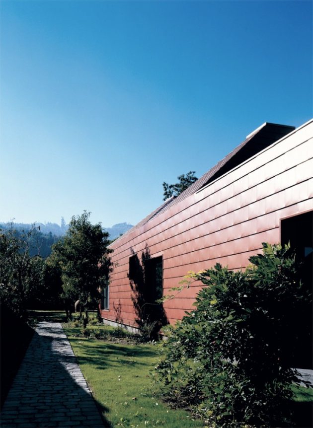 Parr House by Pezo von Ellrichshausen Architects in Chile