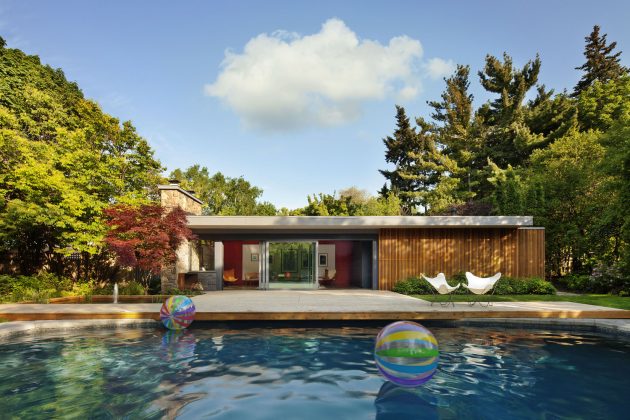 Pool House by +tongtong in Toronto, Canada