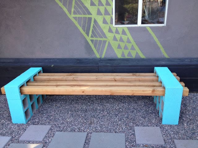 14. A simple DIY bench 14. A simple DIY bench