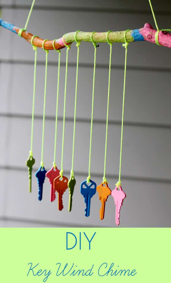 9. DIY Key Wind Chime 9. DIY Key Wind Chime