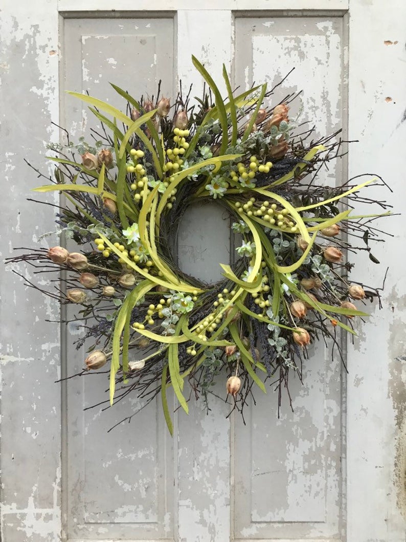 15 Awesome Handmade Summer Wreath Designs That Will Refresh Your Decor