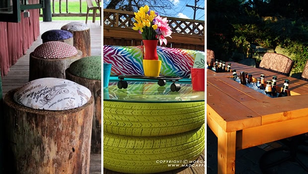 15 Wonderful DIY Patio Furniture Ideas You Must Make Real