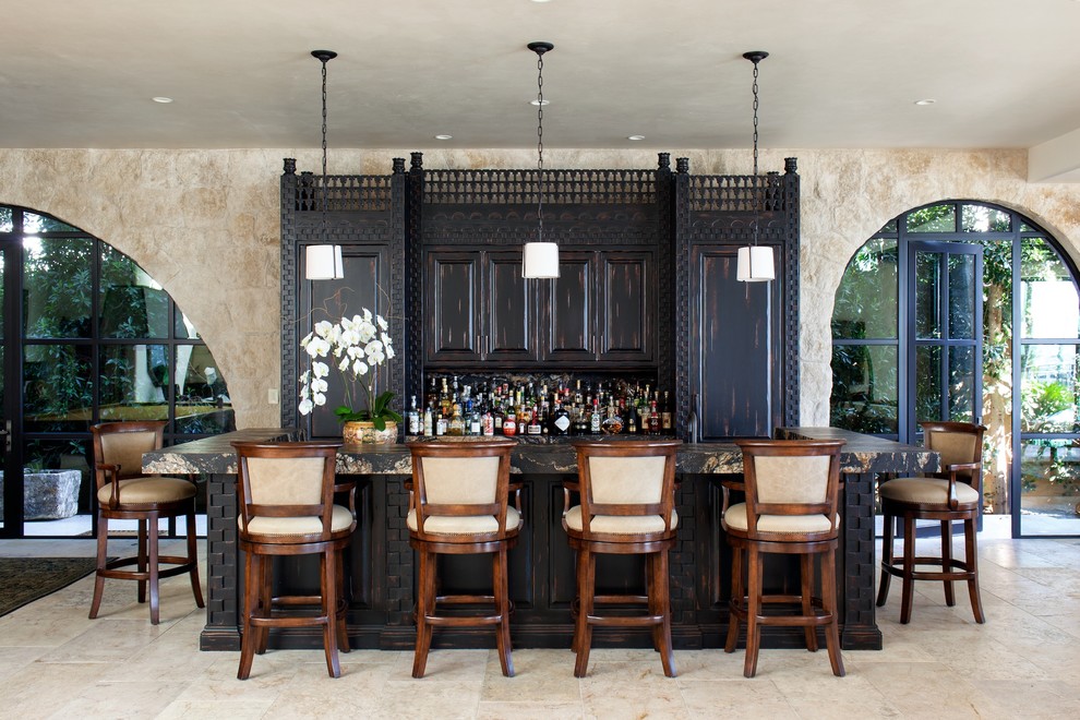 18 Splendid Mediterranean Home Bar Designs For The Ultimate Luxury Experience