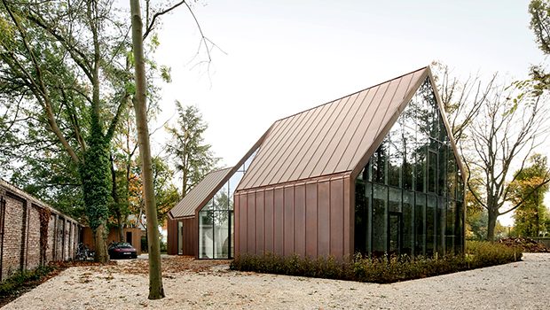 House VDV by Graux & Baeyens Architects in Destelbergen, Belgium