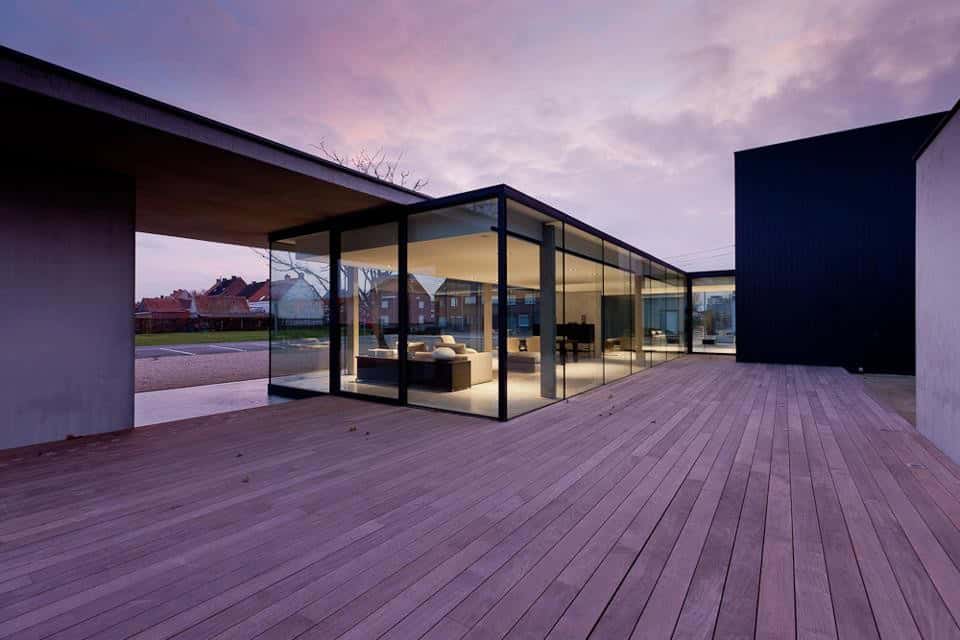 Obumex Outside by Govaert & Vanhoutte Architects in Staden, Belgium