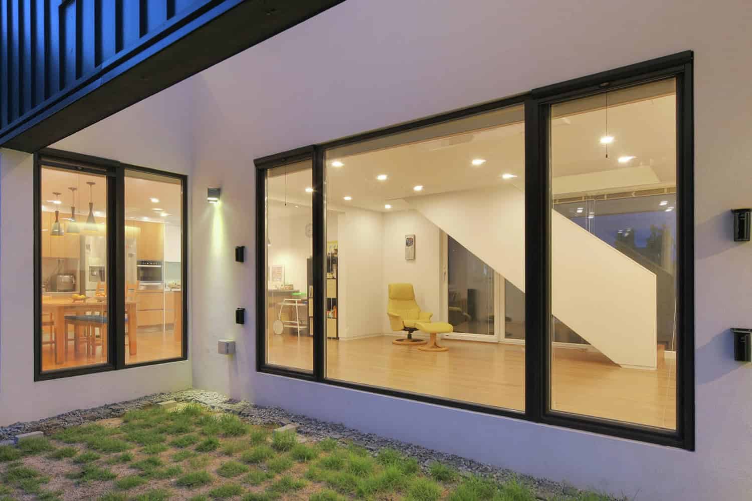 One Roof House by mlnp Architects in Seongnam, South Korea One Roof House by mlnp Architects in Seongnam, South Korea