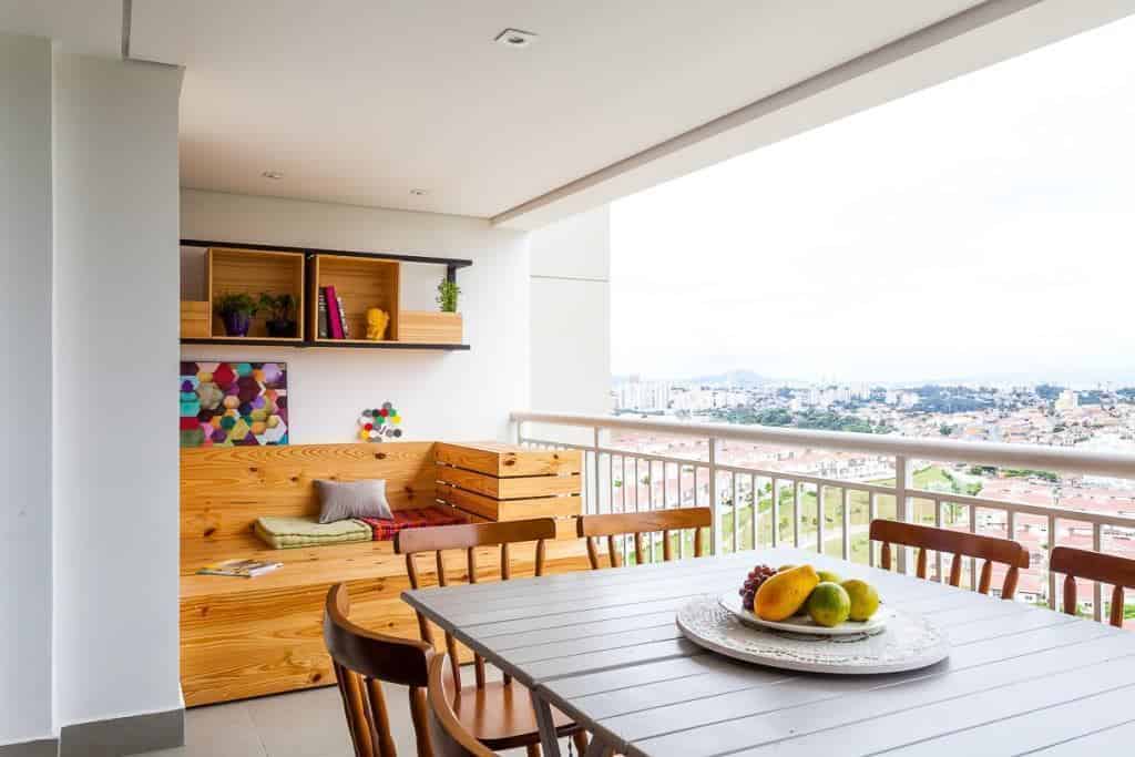 The Most Inspiring Gourmet Balconies Decorated in Homes and Apartments