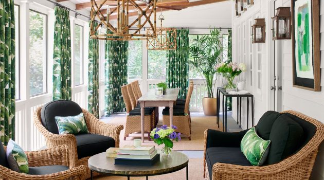 14 Vivid Tropical Sun Room Designs That Will Brighten Up Your Day