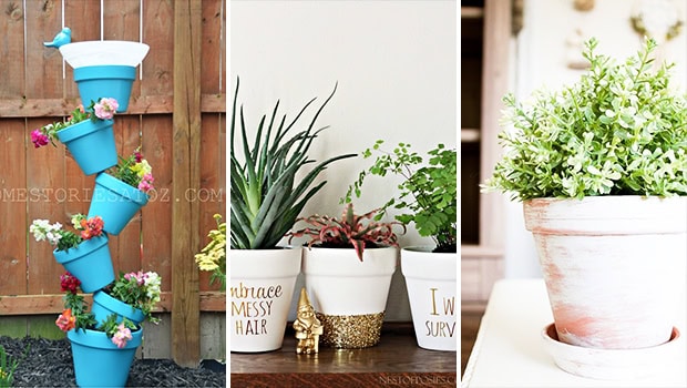 15 Super Cool DIY Ways To Make Your Planters Less Boring