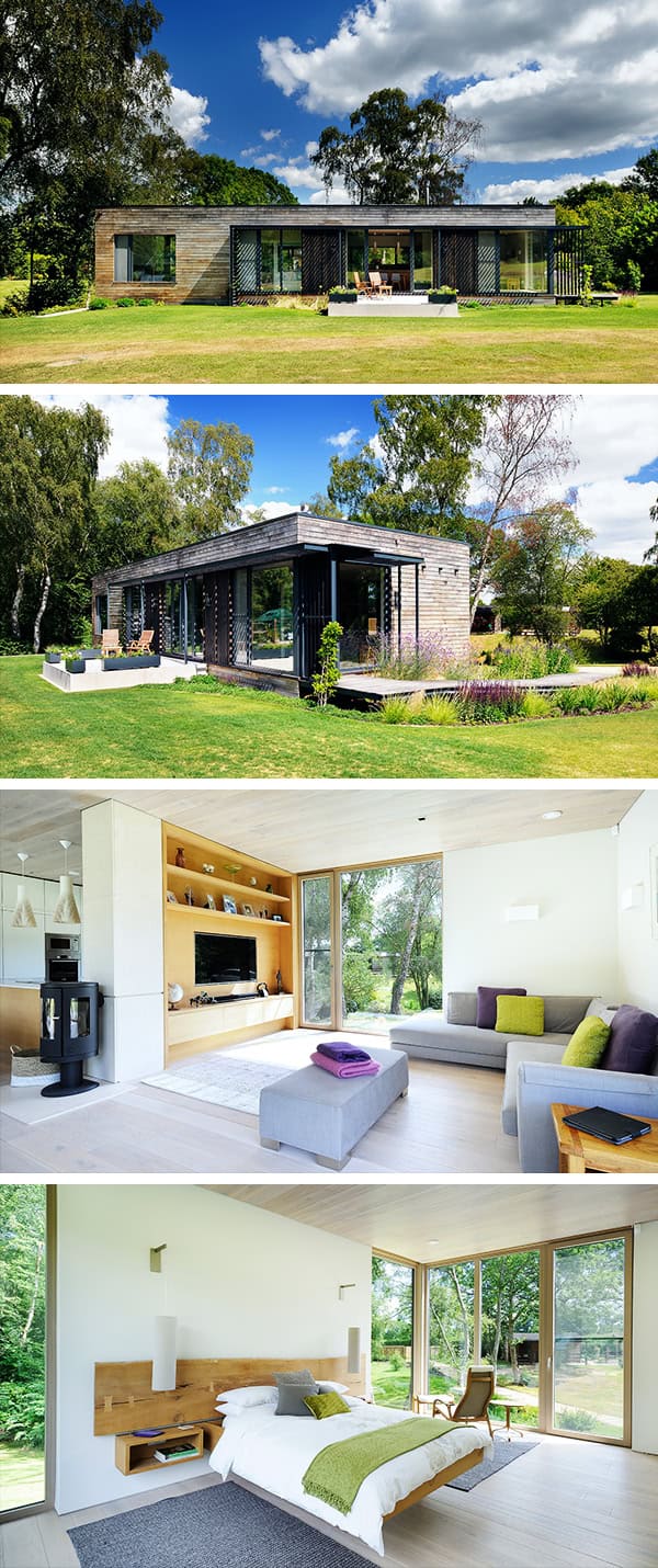 Forest Lodge by PAD Studio in Hampshire, England