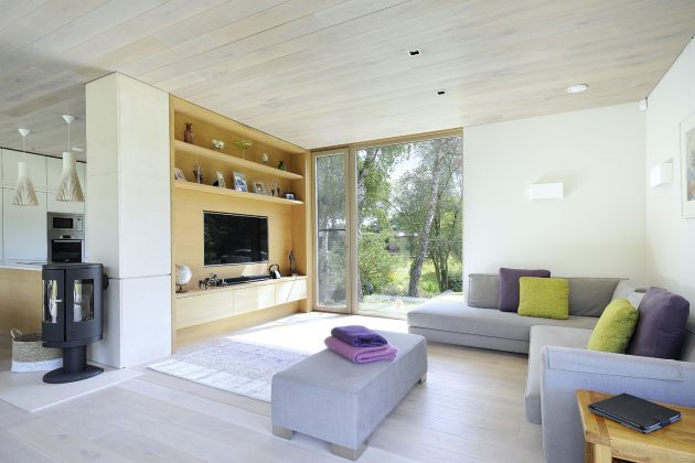 Forest Lodge by PAD Studio in Hampshire, England