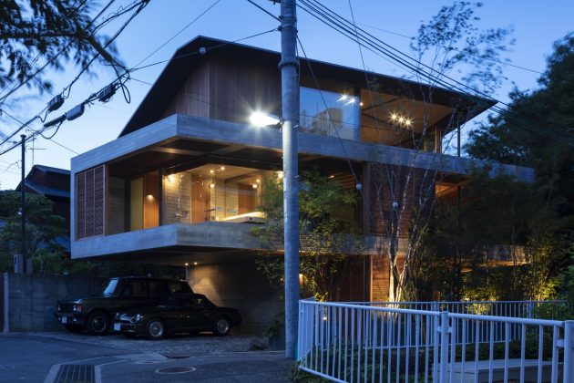 Fuseika House by T-Square Design Associates in Japan