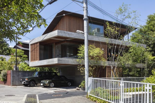Fuseika House by T-Square Design Associates in Japan