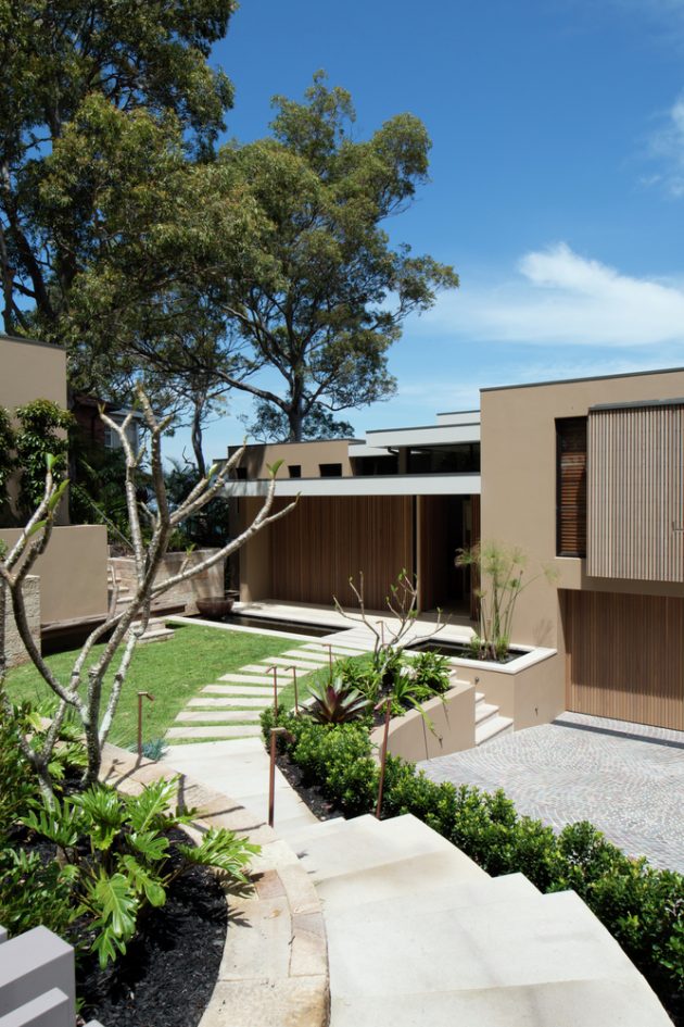 Hudson Parade House by Corben Architects in Sydney, Australia
