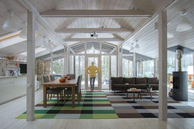 Modular House DublDom by BIO-architects in Moscow, Russia