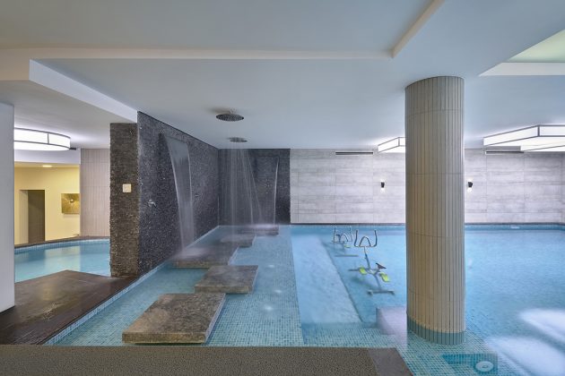 Spa & Indoor Pool for the Football Players BJK NEVZAT DEMIR FACILITY