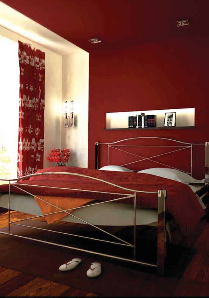 Why You Should Paint Your Bedroom in Red + Red Room Inspirations