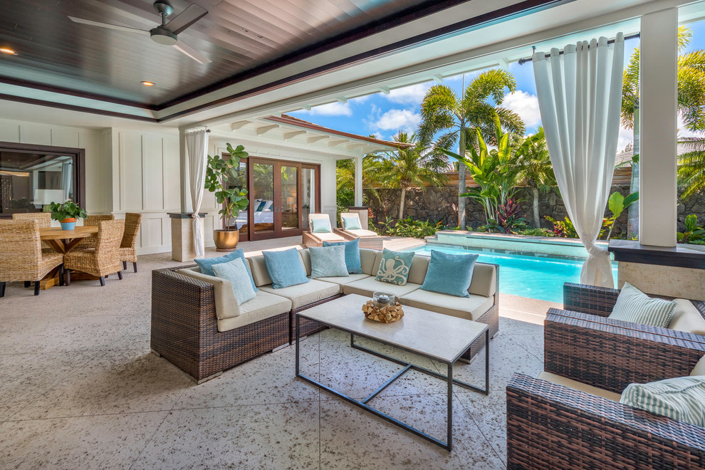 16 Awesome Tropical Patio Designs That Will Take Your Breath Away