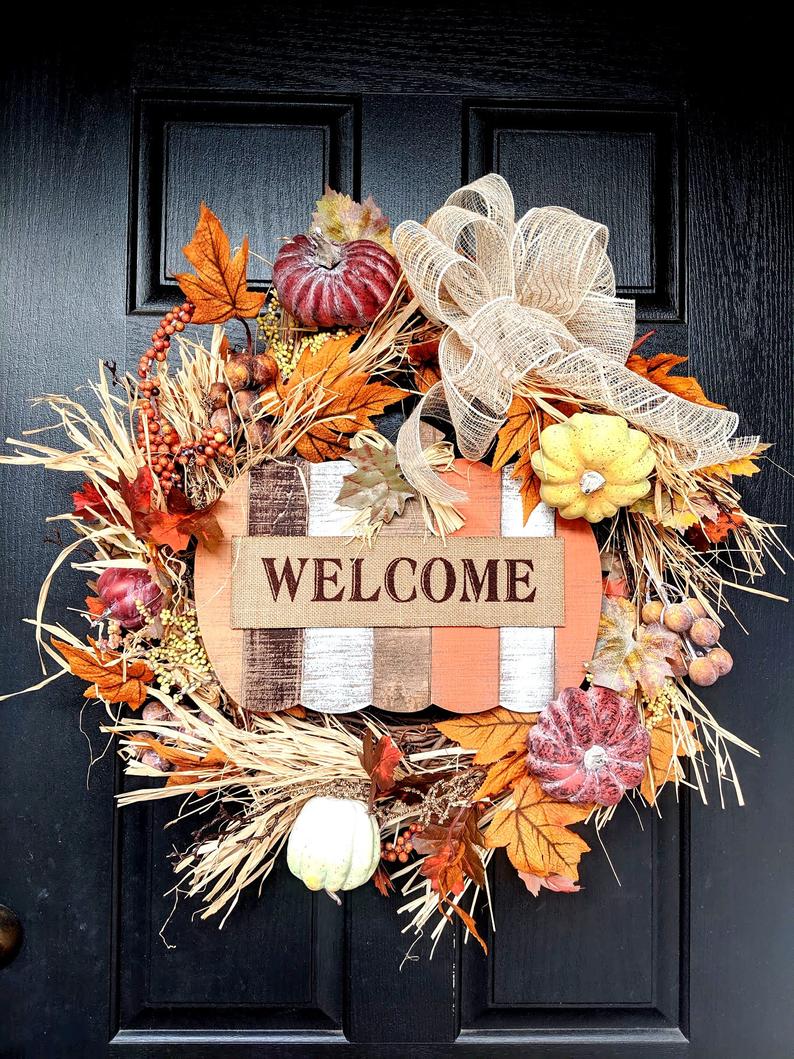 18 Inviting Natural Fall Wreath Designs To Refresh Your Decor This Season