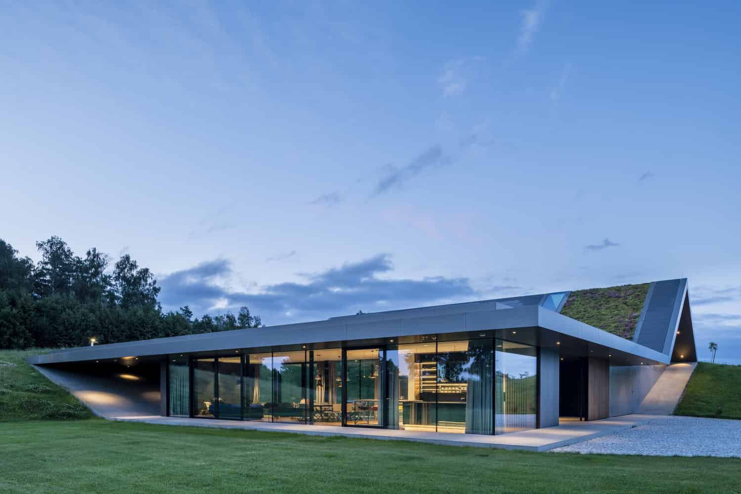 Green Line House by Mobius Architects in Warmla, Poland Green Line House by Mobius Architects in Warmla, Poland