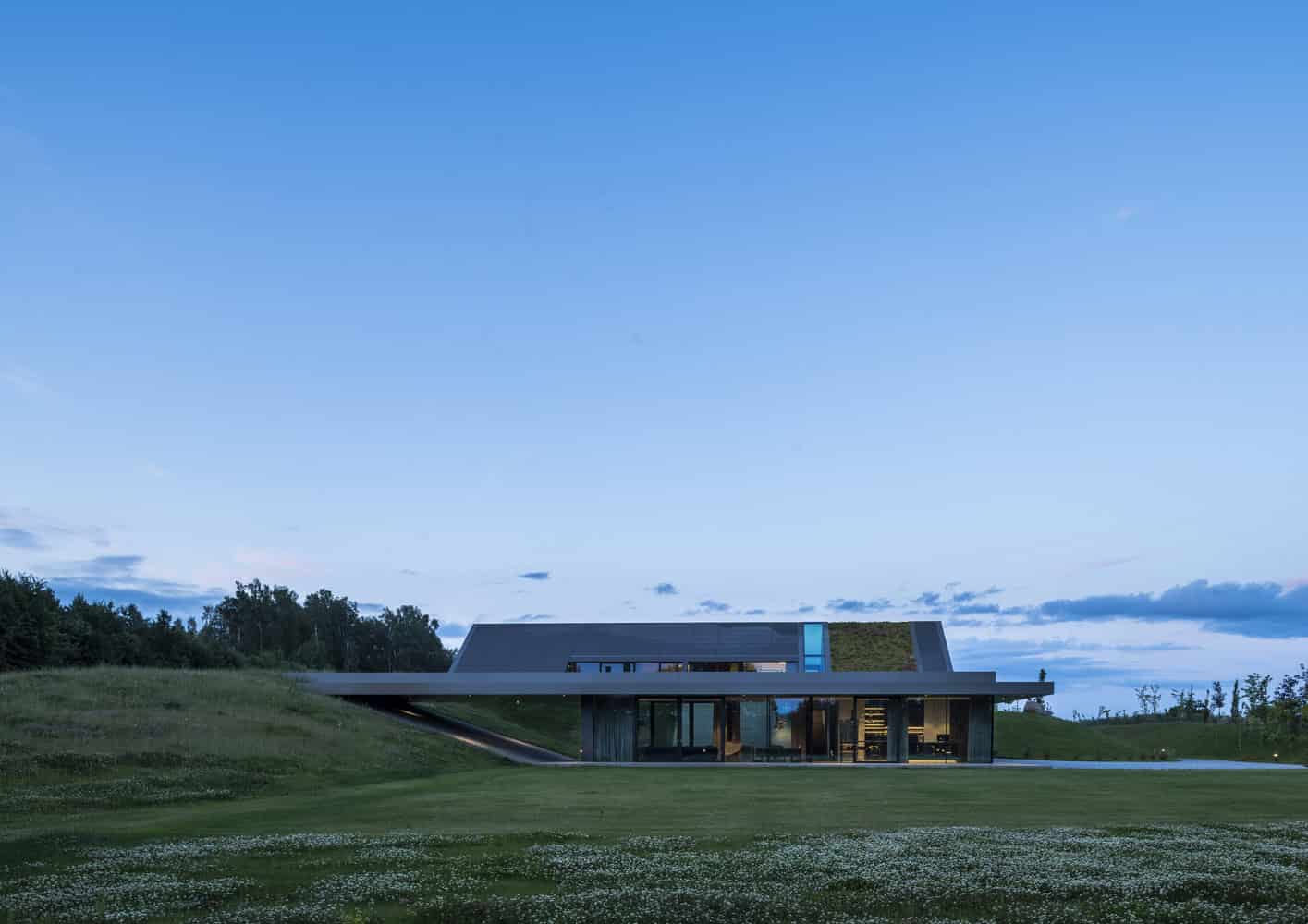 Green Line House by Mobius Architects in Warmla, Poland Green Line House by Mobius Architects in Warmla, Poland