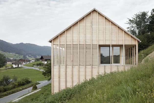 Höller House by Innauer-Matt Architekten in Alberschwende, Austira