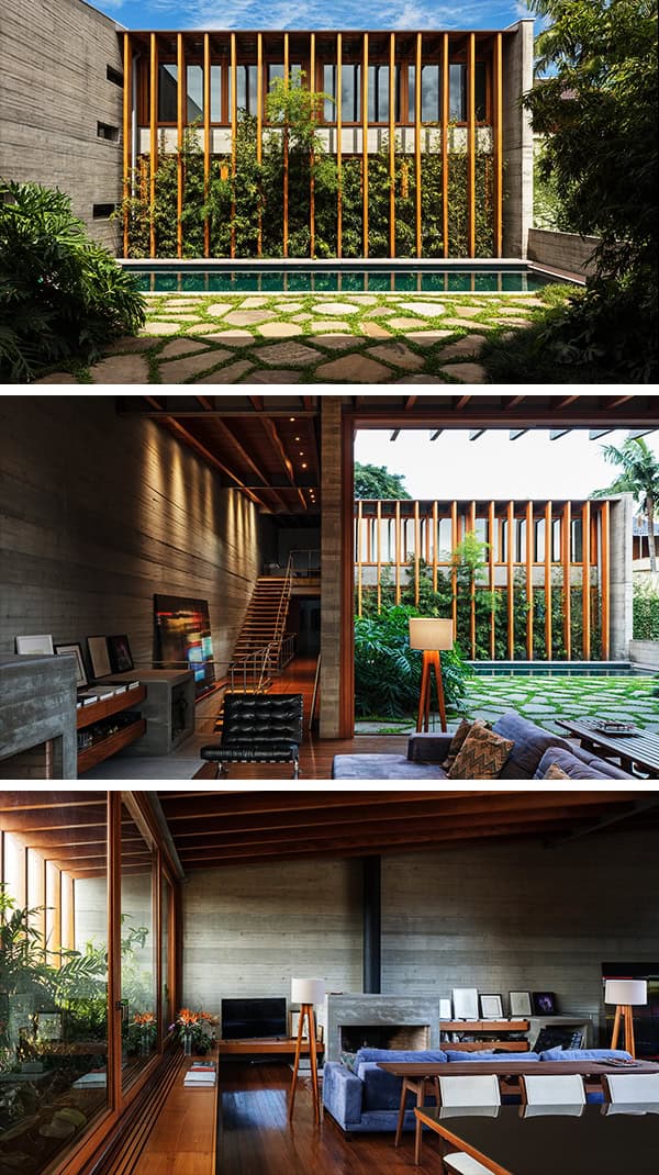 Poa House by Bernardes Arquitetura in Porto Alegre, Brazil