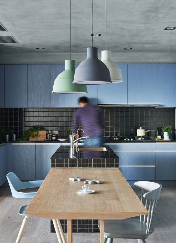 9 Blue Kitchen Inspirations For a Calming Effect in Your Space