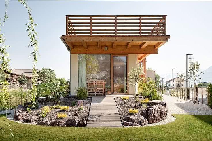 8. Wooden House with Green Glasses 8. Wooden House with Green Glasses