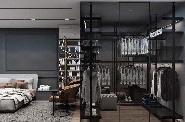 10 Room Men’s Closet Photos that will Inspire You on How to Organize and Assemble Yours