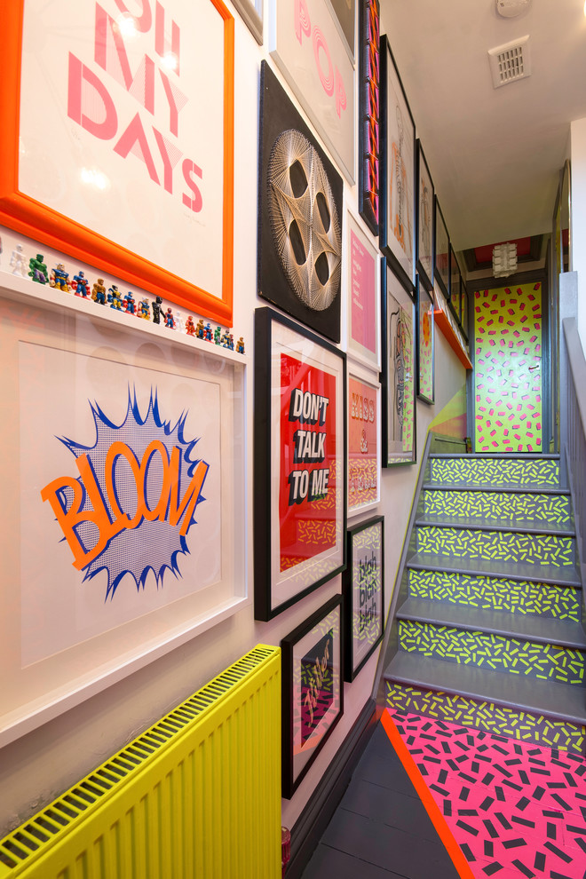 15 Dazzling Eclectic Staircase Designs That Bring Color To The Home