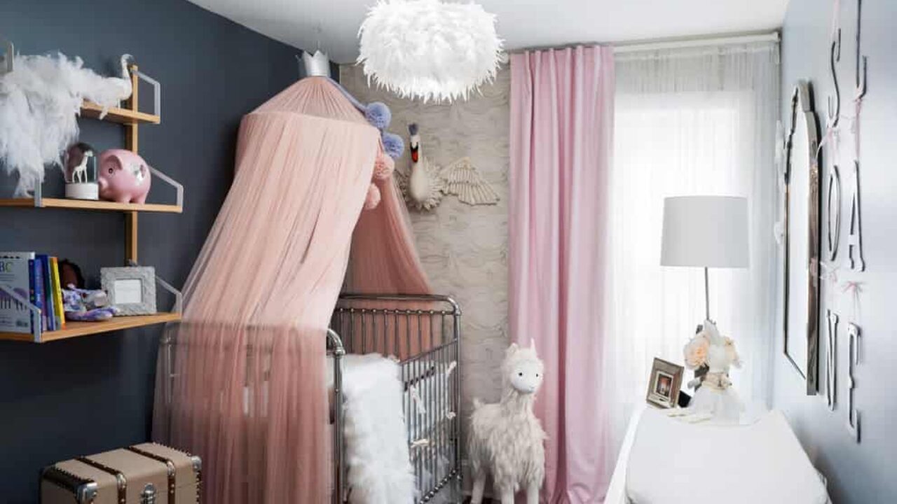 eclectic nursery decor