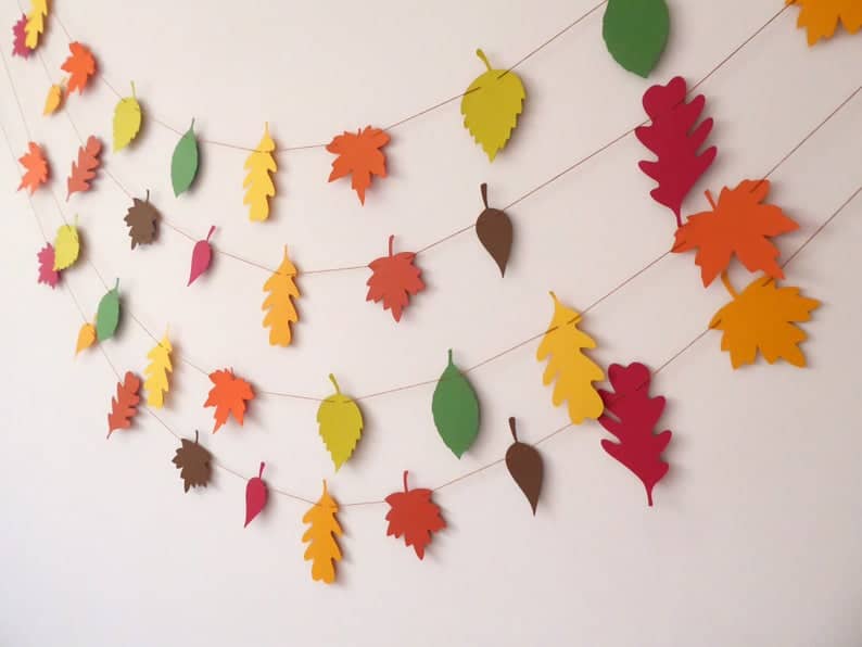 Autumn Leaf Garland