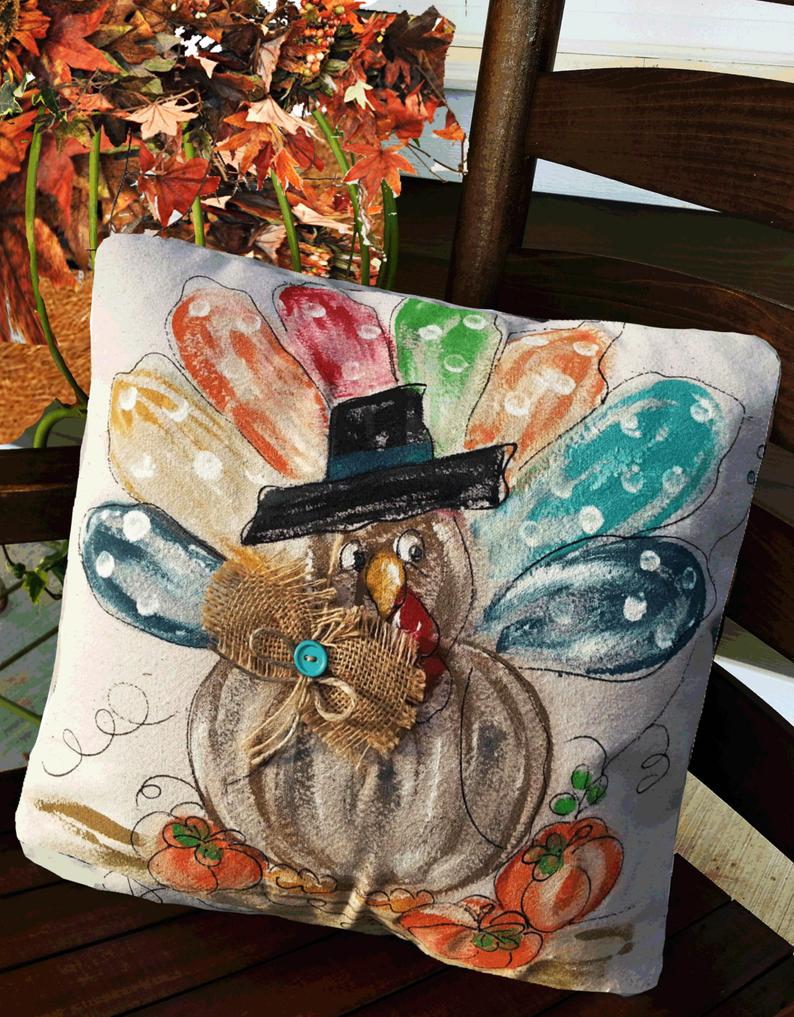 16 Fantastic Handmade Thanksgiving Pillow Designs Your Festive Decor Needs