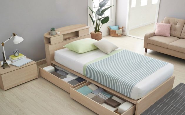 10 Friendly Solutions For Extra Storage In The Small Bedrooms