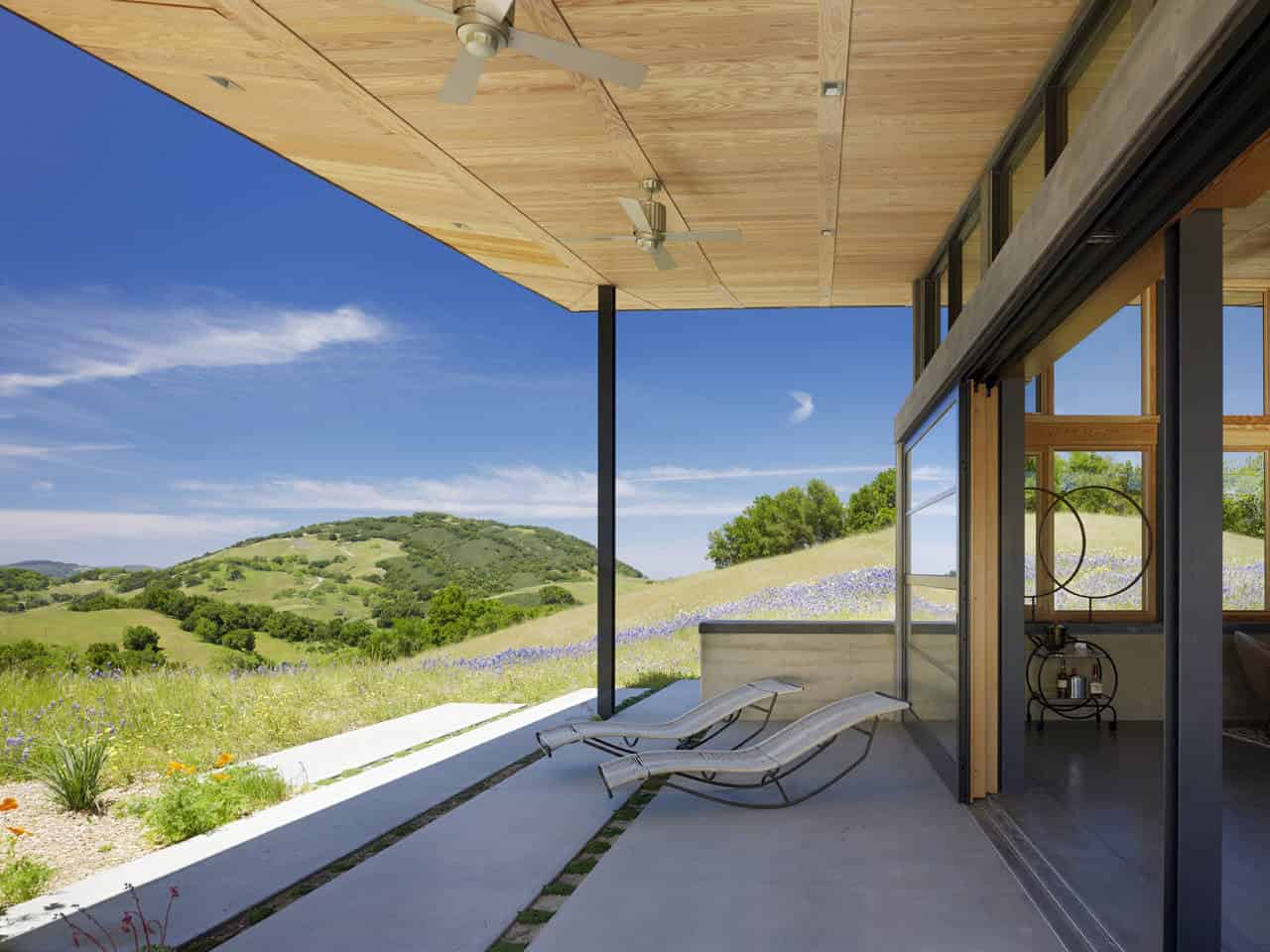 Caterpillar House by Feldman Architecture: A Sustainable Ranch Retreat in Carmel