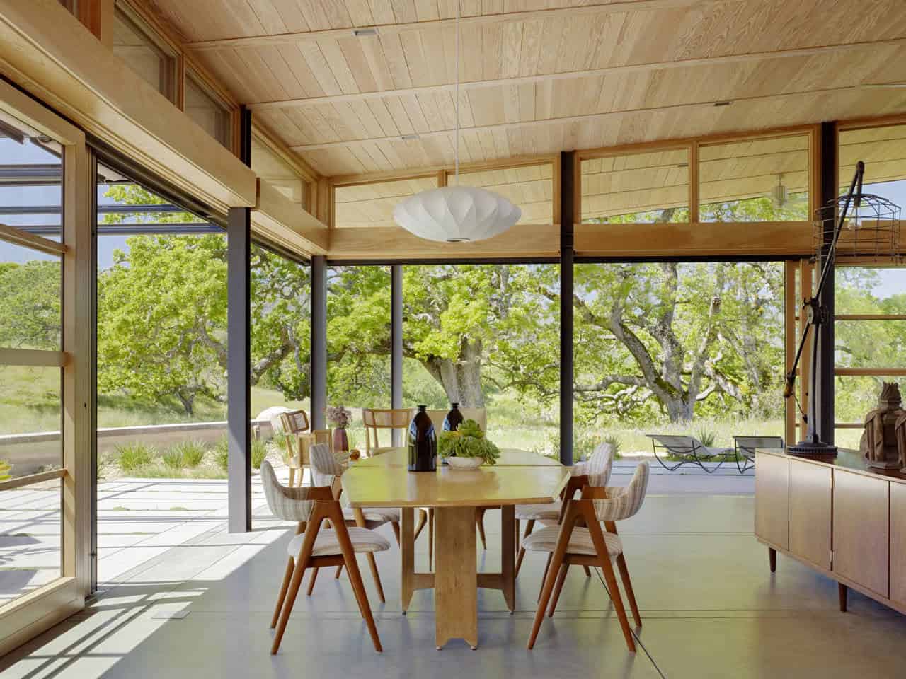 Caterpillar House by Feldman Architecture: A Sustainable Ranch Retreat in Carmel