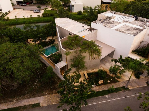 Lake House by TACO taller de arquitectura contextual in Merida, Mexico